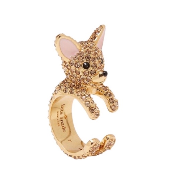 kate spade Jewelry - Kate Spade • Haute Stuff Chihuahua Ring